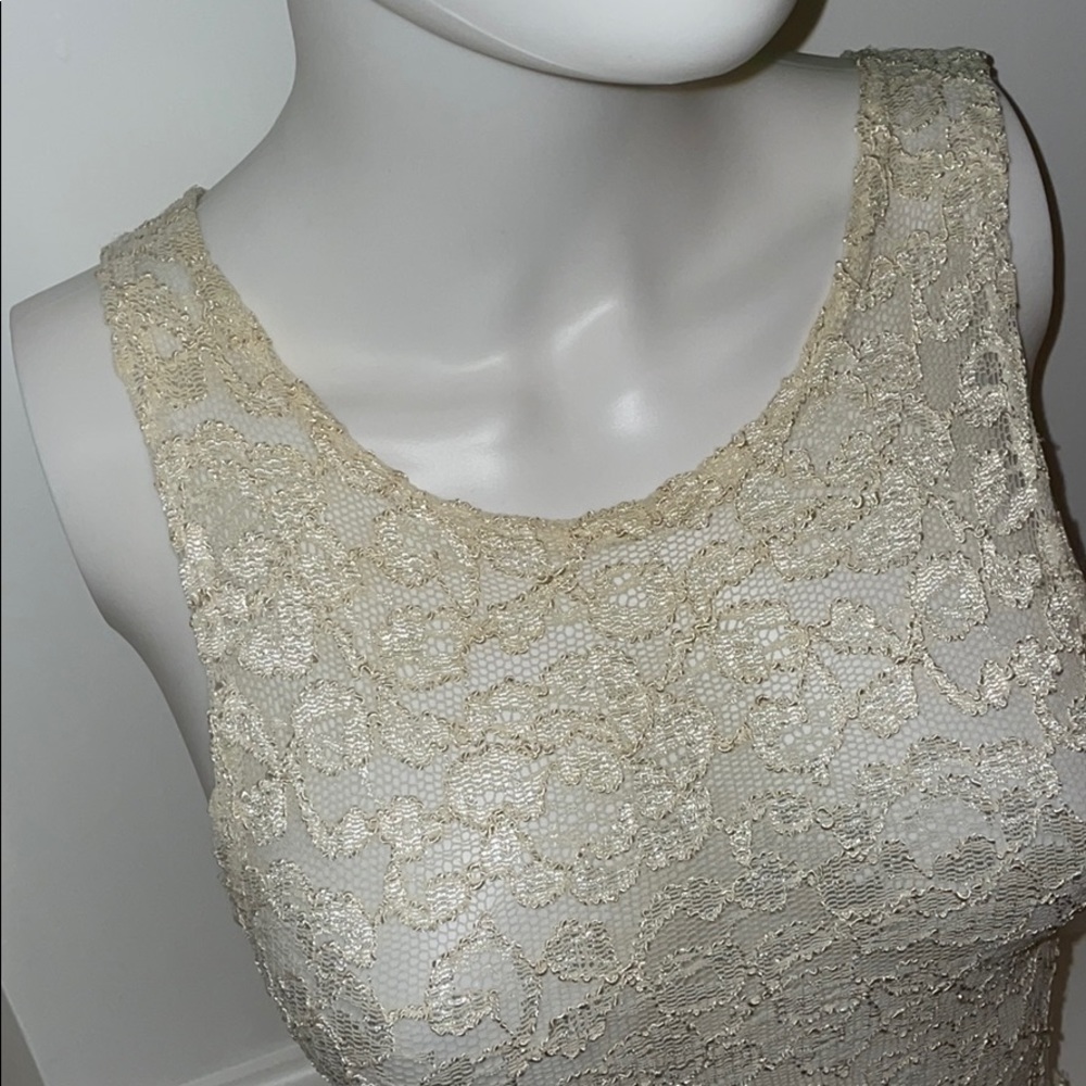 Cream Tank Top - Picture 2 of 4